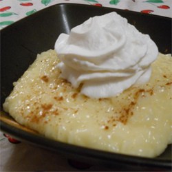 Old Fashioned Creamy Rice Pudding Recipe