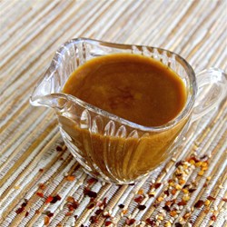 Hot and Sweet Sesame Dressing Recipe