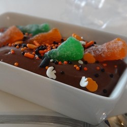 Halloween Party Kiddie Pudding Snack Recipe