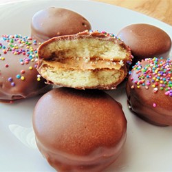 Chocolate-Peanut Butter Patties Recipe