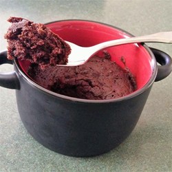 Individual Microwave Brownie Recipe