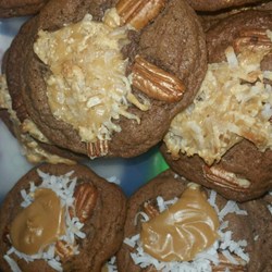 Easy German Chocolate Cake Cookies Recipe