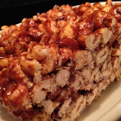 Chocolate Puffed-Wheat Squares Recipe