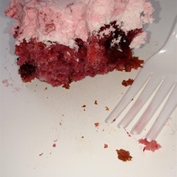 Raspberry Cake Topped with Fruit Recipe