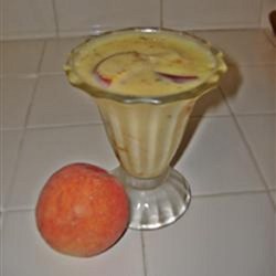 Peaches and Cream Pudding Recipe