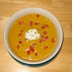 Spicy Sweet Potato Soup Recipe