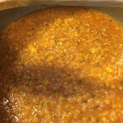 Apricot Lentil Soup Recipe