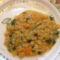 Lebanese-Style Red Lentil Soup Recipe