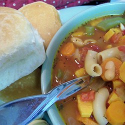 Sweet Potato Minestrone Recipe
