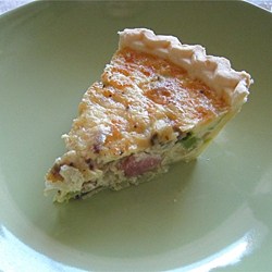 Easy Bacon and Cheese Quiche Recipe