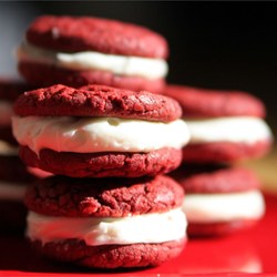 Dawn's Easy Red Velvet Sandwich Cookies Recipe