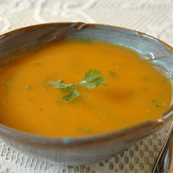 Carrot Chile and Cilantro Soup Recipe