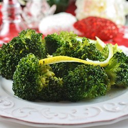 Broccoli with Lemon Butter Sauce Recipe