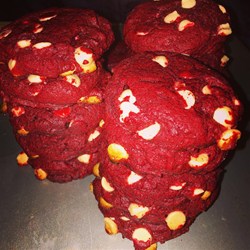 Red Velvet Chocolate Chip Cookies Recipe