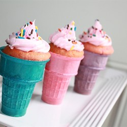 Cakes In A Cone Recipe