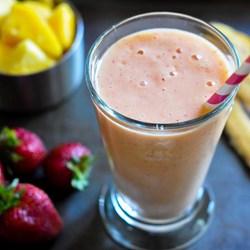 Strawberry Smoothie with OJ Recipe