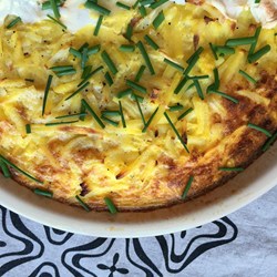 Cheesy Hash Browns Quiche Recipe