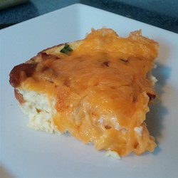 Cheesy Bacon Breakfast Casserole Recipe