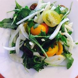 Arugula-Fennel Salad Recipe