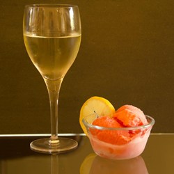 Pink Champagne Sorbet Recipe