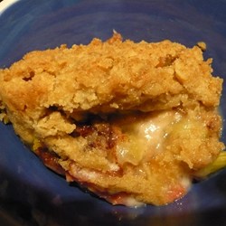 Grandma Ethel's Rhubarb Crisp Recipe