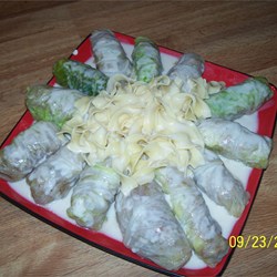Ukrainian Meat Filled Cabbage Rolls Recipe