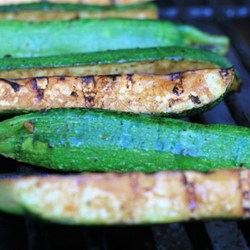 Marinated Grilled Zucchini  Recipe
