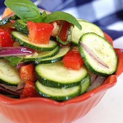 Baby Zucchini Salad Recipe