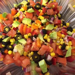 Tomato, Corn and Avocado Salsa Recipe