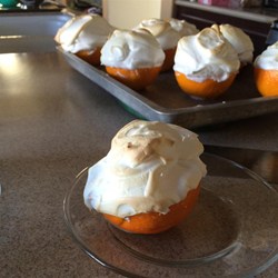 Orange Baked Alaska Recipe