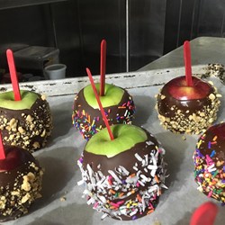 Chocolate Dipped Apples Recipe
