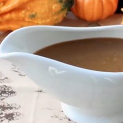 Make-Ahead Turkey Gravy with Porcini Mushrooms and Marsala Wine Recipe