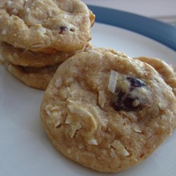 Raisin Coconut Treasure Cookies Recipe
