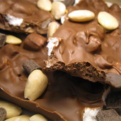 Super Easy Rocky Road Candy Recipe