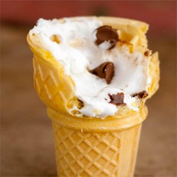 Campfire S'mores in a Cone Recipe
