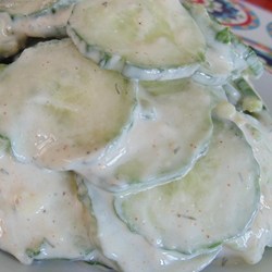 Savory Cucumber Salad Recipe