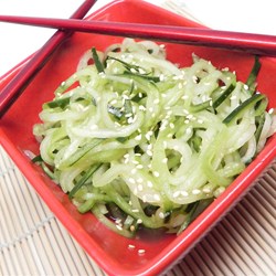 Quick and Easy Asian Sesame Cucumber Salad Recipe