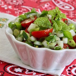 Tomato Cucumber Kachumbar Recipe