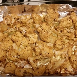 Dijon Roasted Cauliflower Recipe
