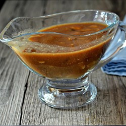 Simple Turkey Gravy with Mushrooms Recipe