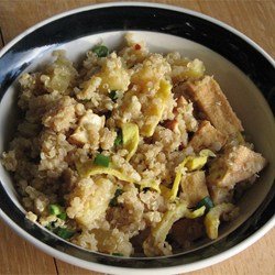 Pineapple Fried Quinoa Recipe