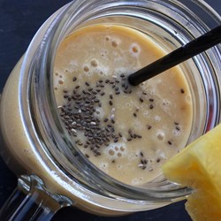 Creamy Pineapple and Banana Smoothie Recipe