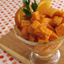 Gingered Sweet Potatoes with Orange Juice Recipe