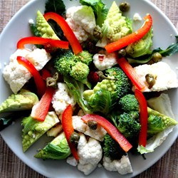 Italian Romanesco Cauliflower Salad Recipe