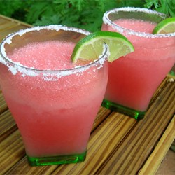 Jewel's Watermelon Margaritas Recipe