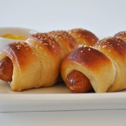 Jan's Pretzel Dogs  Recipe