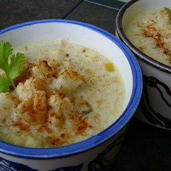 Roasted Cauliflower and Leek Soup Recipe