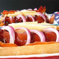 Killer Bacon-Cheese Dogs Recipe