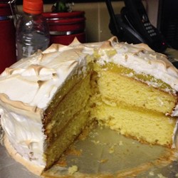 Lemon Meringue Cake Recipe