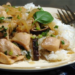 Thai Chicken with Basil Stir Fry Recipe